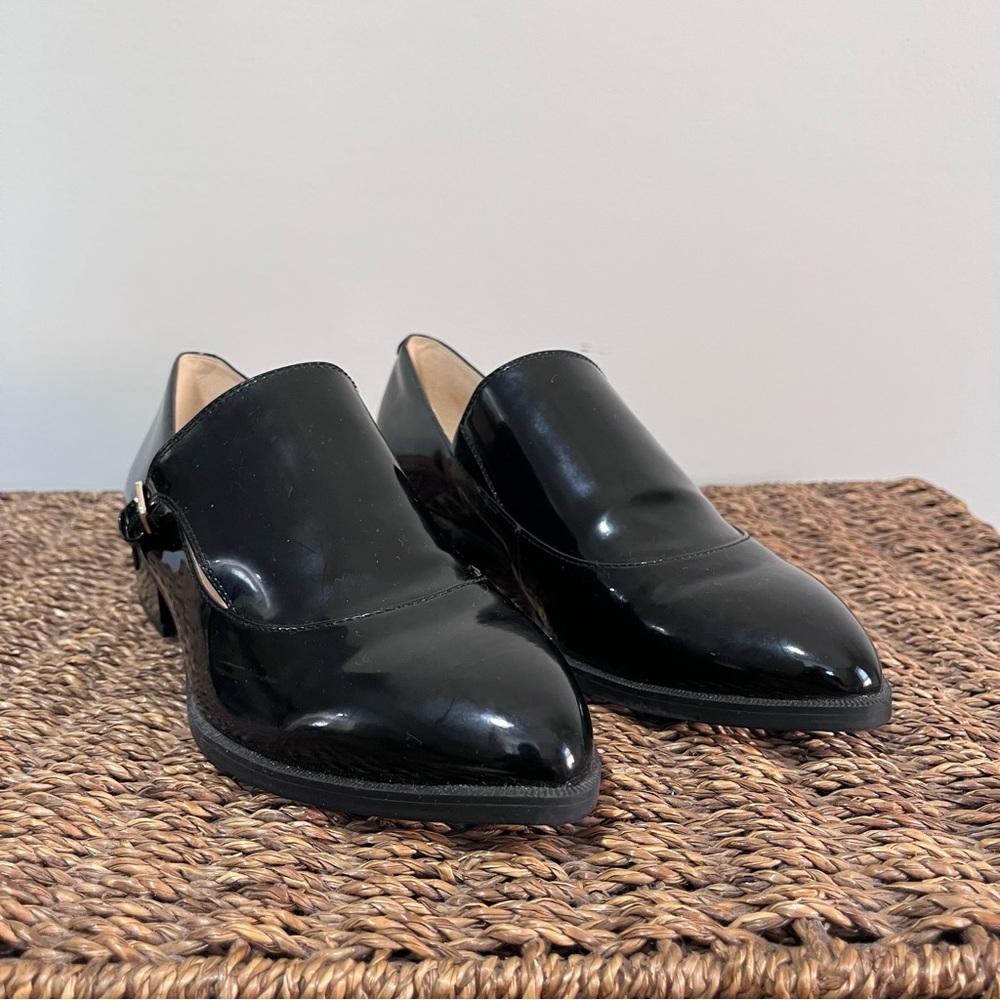 Nine West Nyessa Patent Oxford Flat - Size 7.5